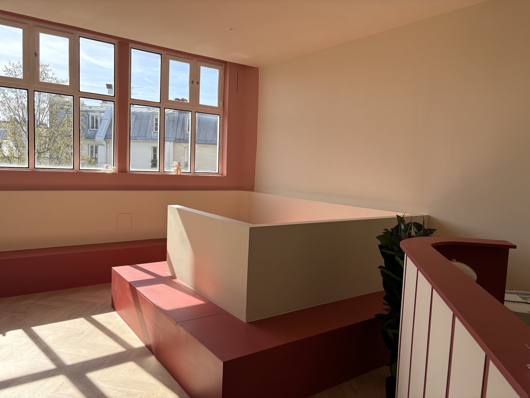 Espace d'accueil du centre de cardiologie Paris 11